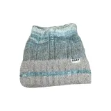 Серый козырек, вязаная шапка в форме уха кошки