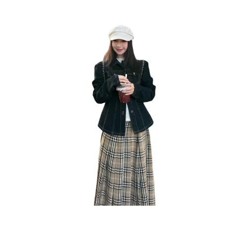 HIPHOPPUNKS Denim Jacket Women's