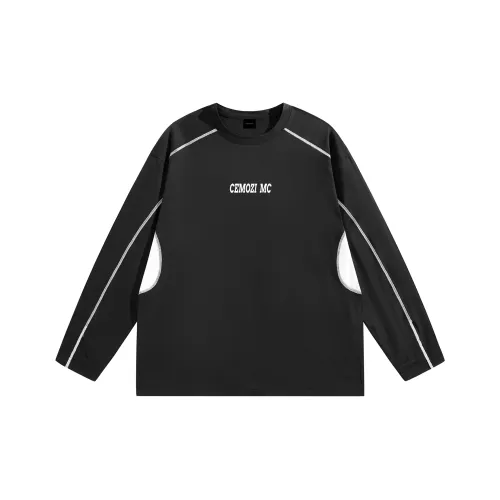 CEMOZI MC Длинный рукав Т-рубашка Унисекс