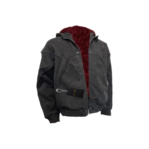 MADONA Черный Внешний Красный Внутренний Унисекс Пуховики