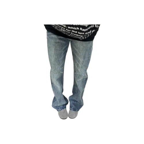 XUBAIHUO Blue Unisex Casual Pants XUBAIHUO Синий Унисекс Повседневные Штаны