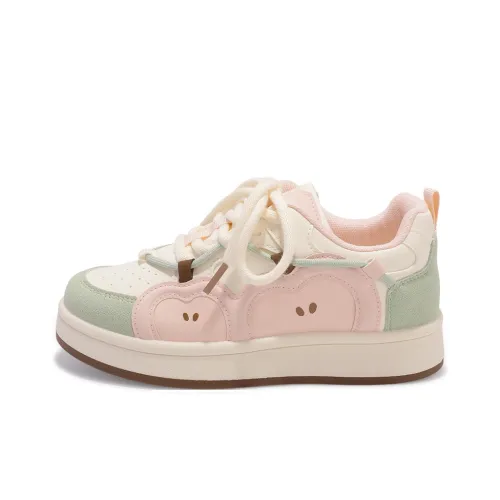 Shen Linsen Устойчивые к истиранию Низкие Кроссовки для скейтбординга Женские Розовые Зеленые