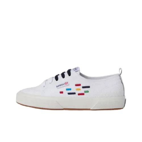 SUPERGA x MISSONI Низкие кроссовки для скейтбординга унисекс белые