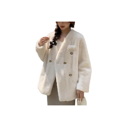 YICHEN Вельвет Feel Пальто Женское