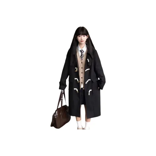 Dippanis Черное Женское Пальто