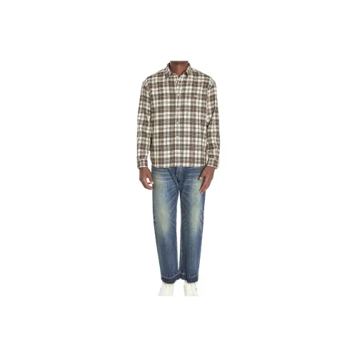 CELINE Бежевые Мужские Рубашки