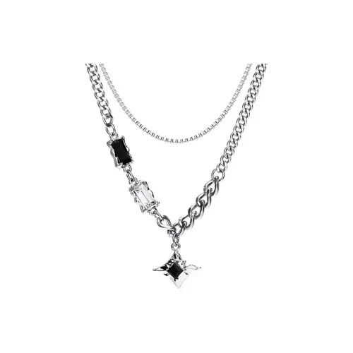 Mr. Shang Титановые стальные ожерелья унисекс