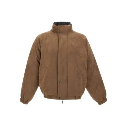 EMPORIO ARMANI Хлопковый пуховик мужской