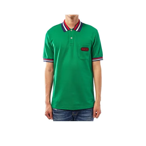 GUCCI Зеленая Мужская Поло