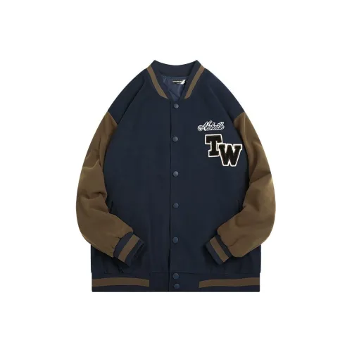 BONAS Синий [Высокое качество] Мужская бейсбольная футболка