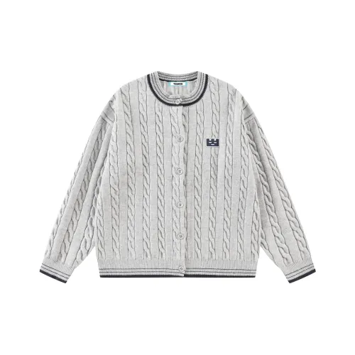 TGWALL Светло-серый Унисекс Трикотаж