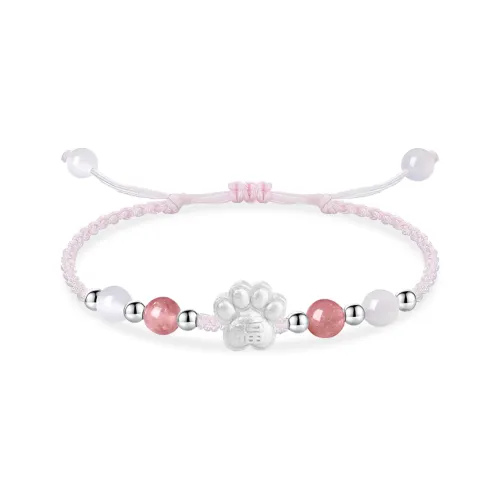 JUICY GRAPE 999 Fine Серебряный Браслет Шнурки Унисекс