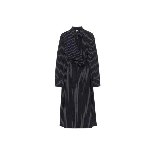 ARKET Длинное платье с длинными рукавами женское