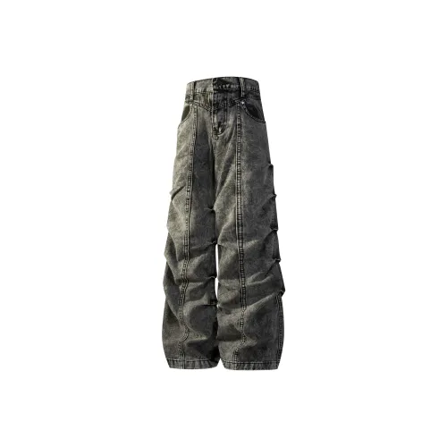 LQMVB Черные Унисекс Джинсы