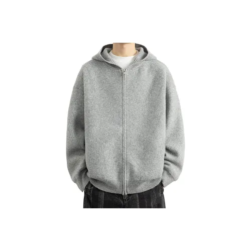 TUOFEI Светло-серый Унисекс Трикотаж