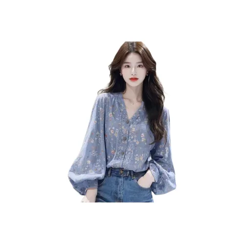 YICHEN Изображение Цвет Женская Рубашка