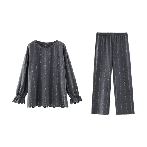 XIPOPIN Весенний и Осенний Пижама и Домашняя одежда Женская