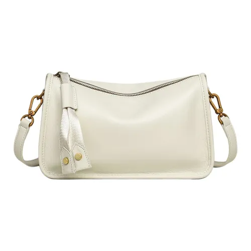 MILLIE'S Сумка через плечо из коровьей кожи стандартная женская цвет экрю