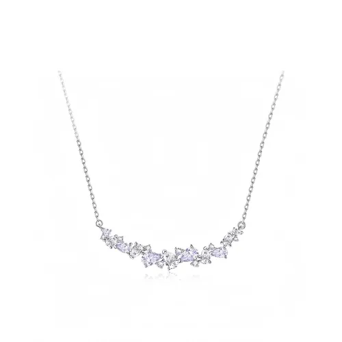 GUDUD Цветное глазурное нефритовое ожерелье для женщин