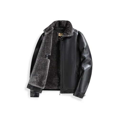 Vintage Cars Кожаная куртка Мужская