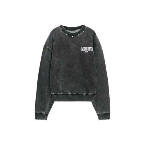 ZARA Carbon Gray Женские Свитшоты