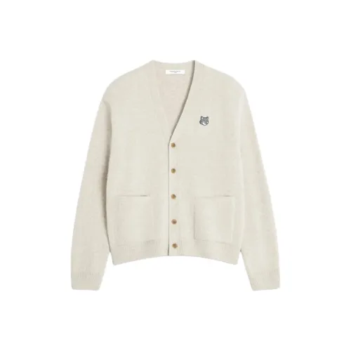 Maison Kitsune Белый Мужской Трикотаж