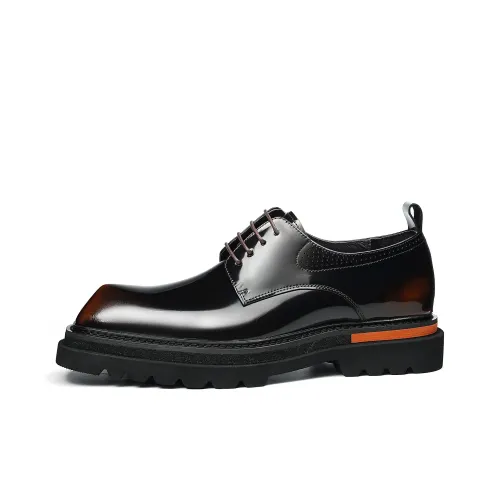 ASTON M.JAZZ Повседневные кожаные туфли для мужчин