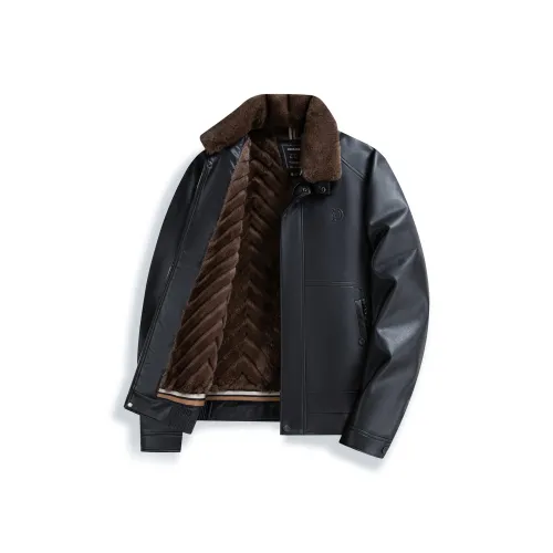 Vintage Cars Кожаная куртка Мужская