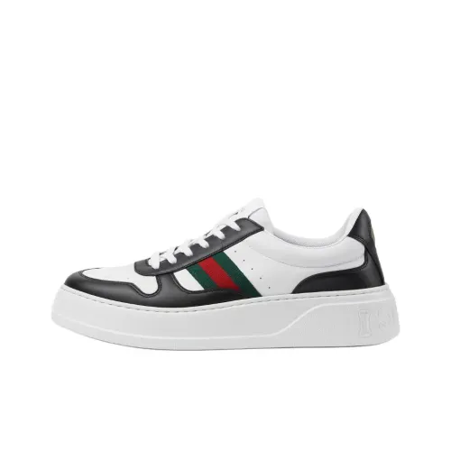 GUCCI Низкие кроссовки для скейтбординга 5 см Мужские Черные