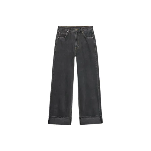 ZARA ZW Series Черные Женские Джинсы