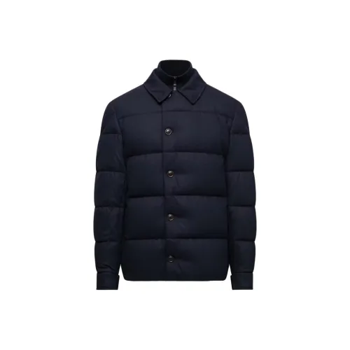 Moncler Pres Кашемировая смесь Пуховик Рубашка Пуховая куртка Мужская