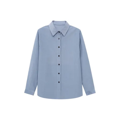 CHARM PICK Синий Женская Рубашка