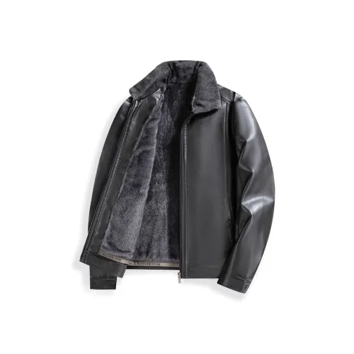 Vintage Cars Кожаная куртка Мужская