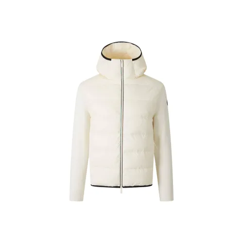 Moncler Padded Corduroy Series Белый Мужской Куртки