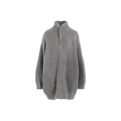 Yohji Yamamoto Y'S FW25 Флис RAISED ZIP UP Кардиган Свитер Женские