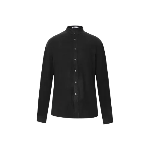 LESS IS MORE Черный 24DXC9051S Мужская Рубашка