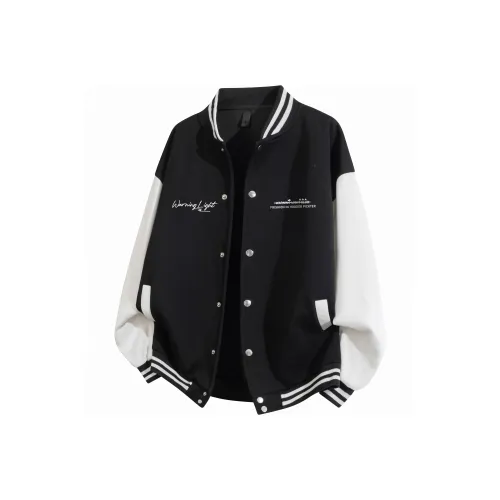 WARNING LIGHT Бейсбольная куртка Унисекс