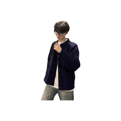 CORNILOT Темно-синий Синий Мужской Трикотаж