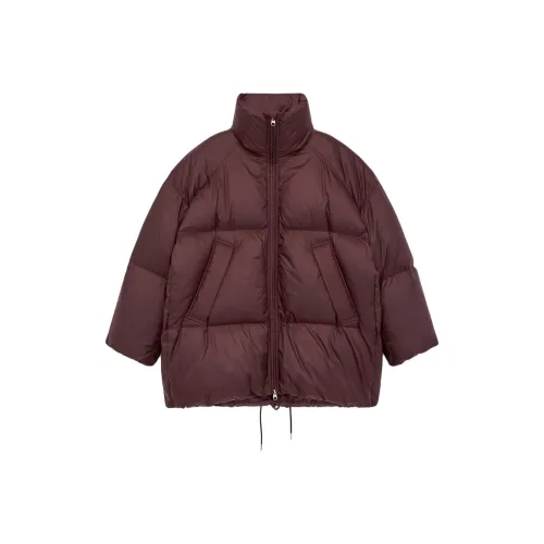 ARKET Темно-коричневый женский пуховик