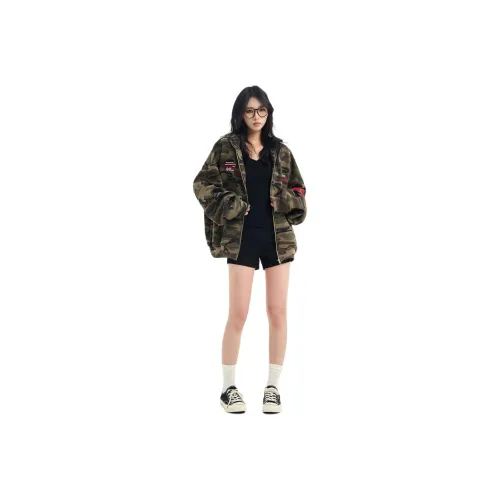 UPWARD LAB Камуфляж Унисекс Куртки