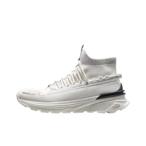 Moncler Monte Runner Low Топ Повседневная обувь Мужская Белая