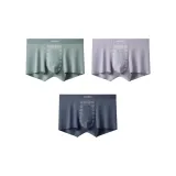 Зелёный + Светло-фиолетовый + Пыльно-синий [100 шт. Модал]