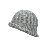 Серый, толстая пряжа, с манжетами