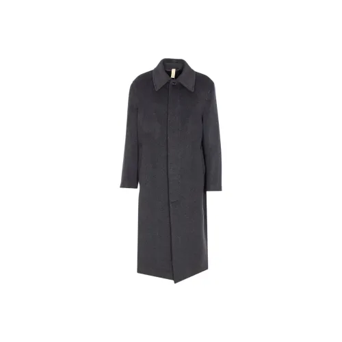 Sunflower Gray Men's Coat Подсолнух Серый Мужской Пальто