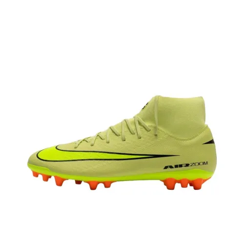 Nike SUPERFLY 10 ACADEMY Мужские футбольные бутсы устойчивые к истиранию желто-зеленые
