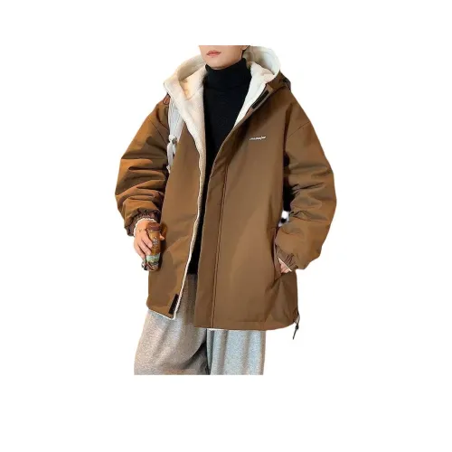 BONAS Кофе Мужские пуховики