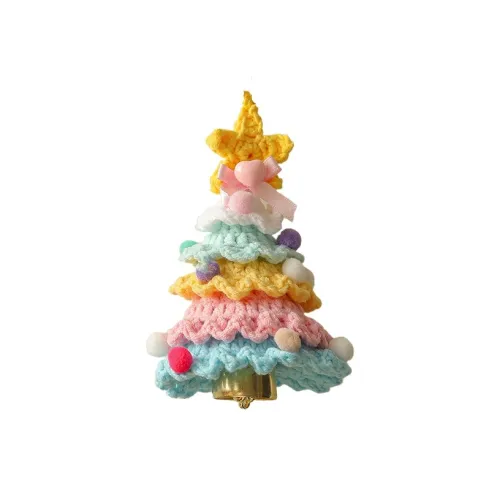 Click Пряжа Crochet Рождество Деревья Плюшевый Брелок 15 см Рекомендуемая Высота
