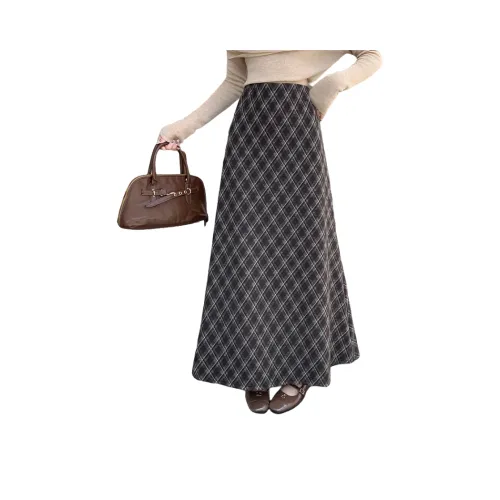 ZEKIKO STUDIO Повседневный Длинный Юбка Женские