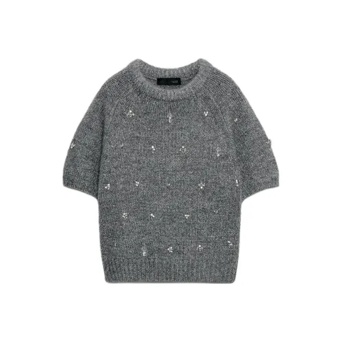 ZARA Серый Женский Трикотаж