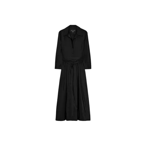 ZARA ZW Series Длинное платье с длинными рукавами женское